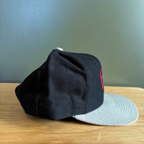 Vintage 90s Special Export Beer EX Black Red Snapback Hat - Picture 3 of 7